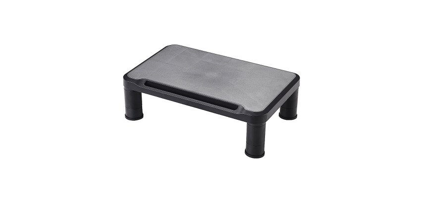 Soporte Q-connect para monitor ajustable en altura 380x240x112 mm