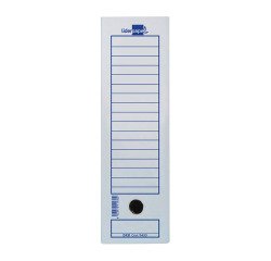 Caja archivo definitivo liderpapel ecouse carton 100% reciclado folio 365x251x100mm 340g/m2