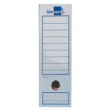 Caja archivo definitivo liderpapel ecouse carton 100% reciclado folio 365x251x100mm 325g/m2