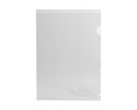 Carpeta Liderpapel dossier uñero 44004 polipropileno A4 incolora 180 micras
