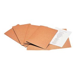 Subcarpeta Liderpapel A4 kraft 200g/m2