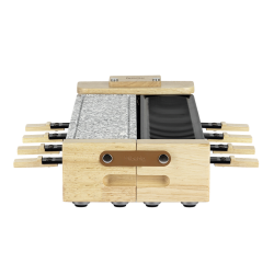 Appareil à raclette rotatif 8 personnes H. Koenig WOD360