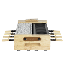 Appareil à raclette rotatif 8 personnes H. Koenig WOD360