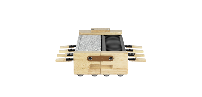 Appareil à raclette rotatif 8 personnes H. Koenig WOD360