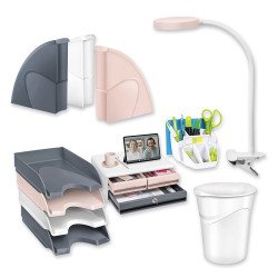 Set Mineral 2 con lampada clip-on rosa in omaggio