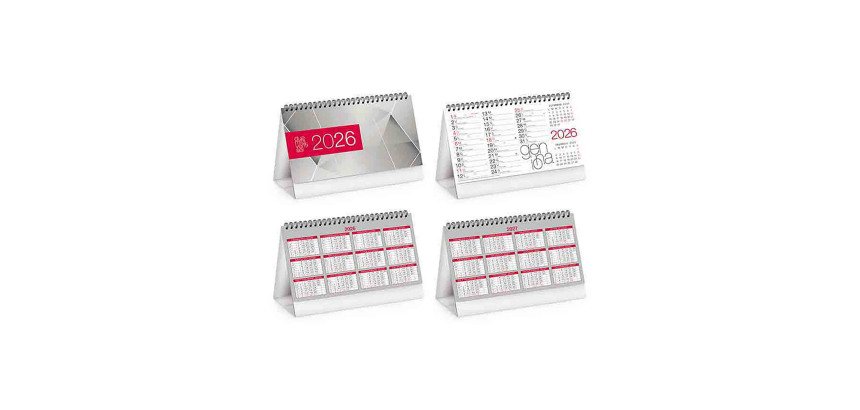 Calendario mensile da tavolo 19x14,5 cm