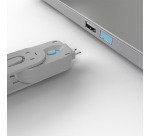 Lindy 40452 clé bloqueur de port USB type-A + 5 bloqueurs bleus