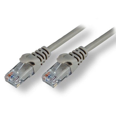 MCL Cable Ethernet RJ45 Cat 6 2 m gris