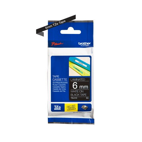 Ruban laminé Brother 6 mm TZE 315