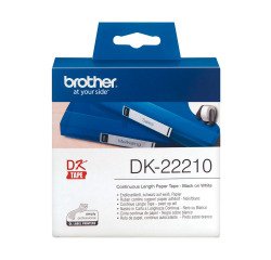 Labeltape Brother P-touch TZE-223 9mm blauw op wit