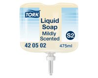 Savon liquide senteur douce Tork, pour distributeur S2 - Cartouche de 475 ml