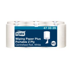 Bobine d'essuyage à dévidage central Tork M2 - Colis de 6
