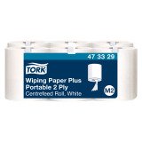 Bobina de secado con dispensador central Tork M2 - Paquete de 6