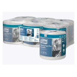Bobina de secado con dispensador central Tork M2 - Paquete de 6
