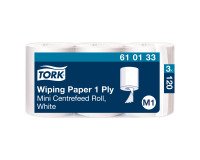 Mini bobine d'esuyage à dévidage central Tork M1 - Longueur 120 m - Lot de 3