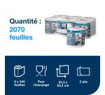 Bobine d'essuyage à dévidage central Tork M2 - Colis de 6