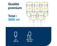 Liquid soap with a mild scent from Tork, for S2 dispenser - 475 ml cartridge