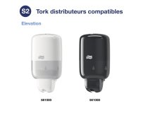 Savon liquide senteur douce Tork, pour distributeur S2 - Cartouche de 475 ml