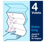 Essuie-mains pliage enchevêtré Tork Xpress H2 Premium - Carton de 2100