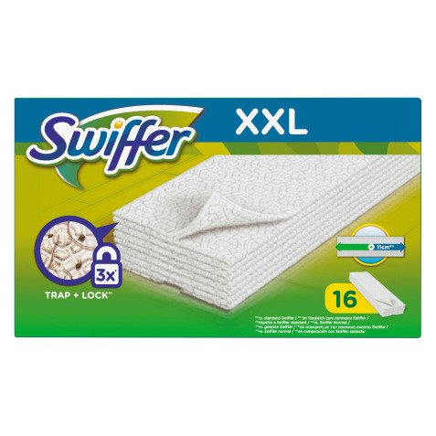 Lingettes sèches Swiffer Maxi - Boîte de 16