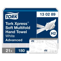 Essuie-mains ipliage enchevêtré Tork Advanced H2 - Colis de 3780