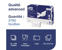 Hand towels multifold Tork Advanced H2 - Package of 3780