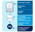 Essuie-mains pliage en V Tork H3 Advanced vert - Carton de 3750