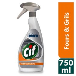 Nettoyant dégraissant Cif Professional fours & grills - Spray 750 ml