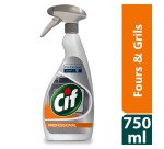 Nettoyant dégraissant Cif Professional fours & grills - Spray 750 ml