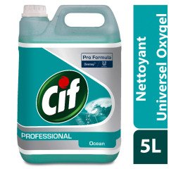 Nettoyant multi-usages Cif Professional Oxy-gel océan - Bidon de 5 L