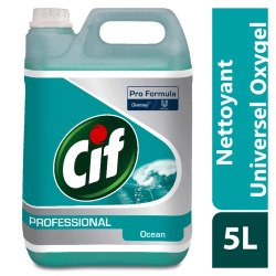 Nettoyant multi-usages Cif Professional Oxy-gel océan - Bidon de 5 L