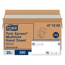 Essuie-mains enchevêtré Tork H2 - Carton de 5000