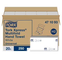 Essuie-mains enchevêtré Tork H2 - Carton de 5000