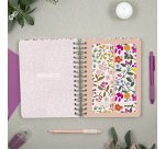 Agenda dia página 155x215 mm Moniquilla Rosa Finocam