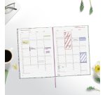 Agenda semana vista 140x204 mm Botanic Finocam