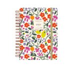 Agenda dia página 155x215 mm Moniquilla Verde Finocam