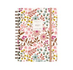 Agenda semana vista 155x215 mm Moniquilla Rosa Finocam
