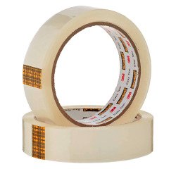 Cinta adhesiva Scotch 508 transparente - Ancho 19 mm x largo 66 m - Lote de 8