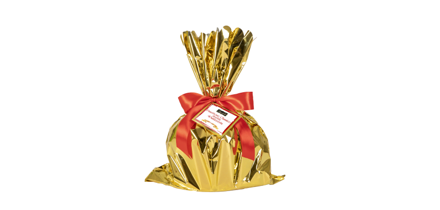 Panettone Classico di Pasticceria Incartato a Mano Bottega Pandolfi 750g confezione 6 pezzi