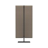 Piantana h 140cm con pann grigio finoassorbente struttura nero