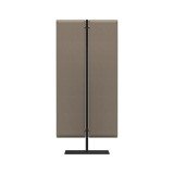 Piantana h 140cm con pann grigio finoassorbente struttura nero