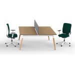 Moody sound-absorbing panel, grey colour