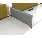 Moody sound-absorbing panel, grey colour