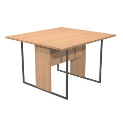 Blade meeting table W 120 x D 110 x H 74.4 cm