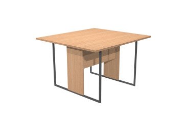 Tavolo riunione Blade l 120 x p 110 x h 74,4 cm