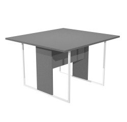 Tavolo riunione Blade l 120 x p 110 x h 74,4 cm