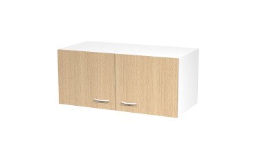 Sopralzo + ante battenti in melaminico Blade senza serratura l 90 x p 45,8 x h 40 in cm