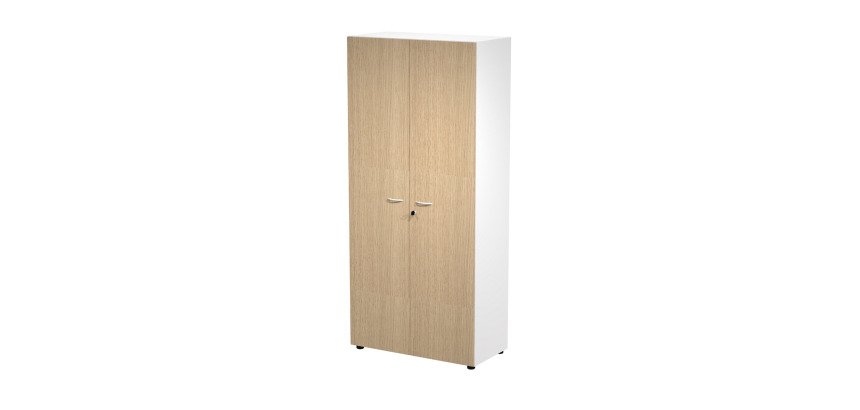 Blade wardrobe with doors, 90 cm wide