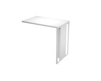 Allungo Blade l 80 x p 50 x h 74,4 cm gamba in legno-metallo
