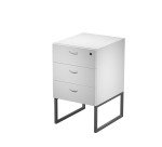 Blade tall chest of drawers on metal legs supplied assembled